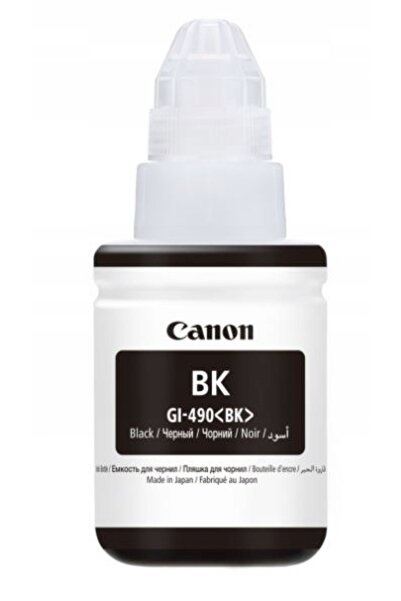 Canon Cerneală Pixma GI490 Negru G1400 G2400 G3400