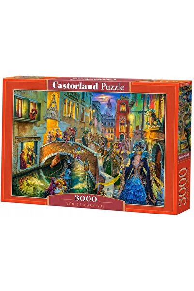 NO BRAND PUZZLE 3000 – Puzzle cu imagine: Vedere de la Carnavalul din Veneția...