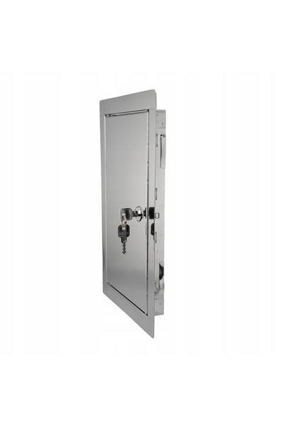 NO BRAND REVISION LOCKERS DULAPURI METALICE CU CHEIE 20X40 CM INOX