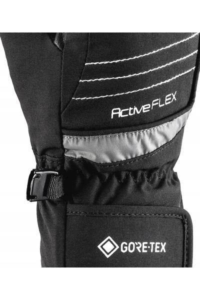Viking Mănuși de schi pentru copii Helix GTX gri închis 6