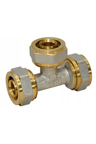 DIAMOND PEX PEX/AL/PEX 32 X 32 X 32 cot de compresie din alamă