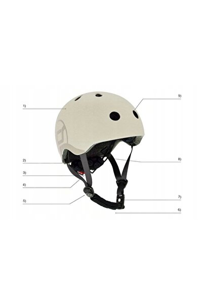 NO BRAND Scoot and Ride cască pentru copii pentru trotinetă, rozm. S-M, 3 ani+