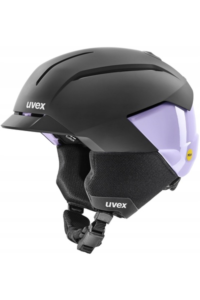 Uvex Casca de schi Levitate MIPS negru/lavandă mat 51-55 cm