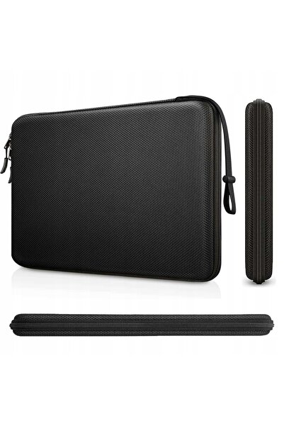 ALOGY Geantă pentru laptop de 13-14 inch, unisex, elegantă, subțire, neagră, ...