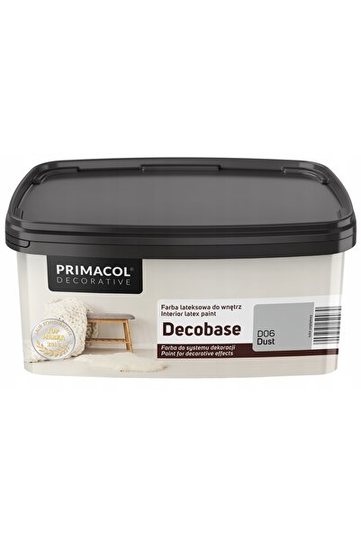Primacol SET 4xPRIMACOL VOPSELE LATEX DECOBASE 1L DUST D06 VOPSELE DECORATIVE