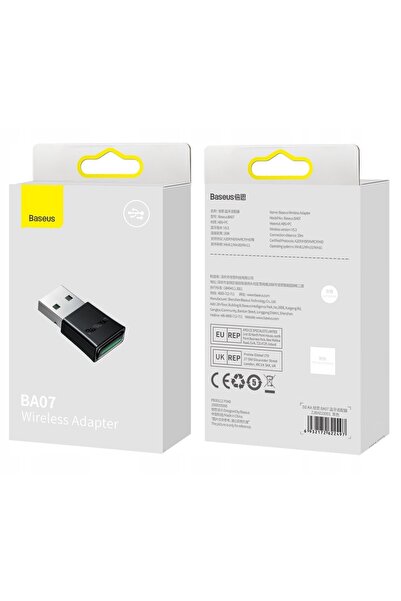 Baseus ADAPTOR USB BLUETOOTH 5.3 PENTRU PC BA07 - NEGRU (ZJBA010001)