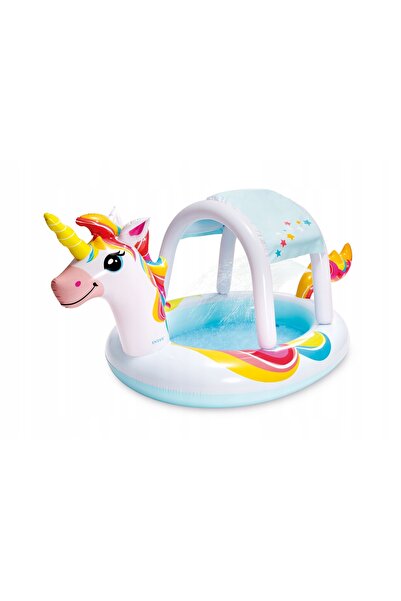 Intex BASEN COTUȘĂ DETAȘABILĂ UNICORN GONFLABIL 254x132x109 cm