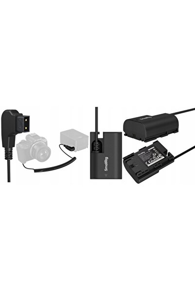 SmallRig 5410 DT-E6P, cablu de alimentare pentru baterie dispozitive CANON - ...
