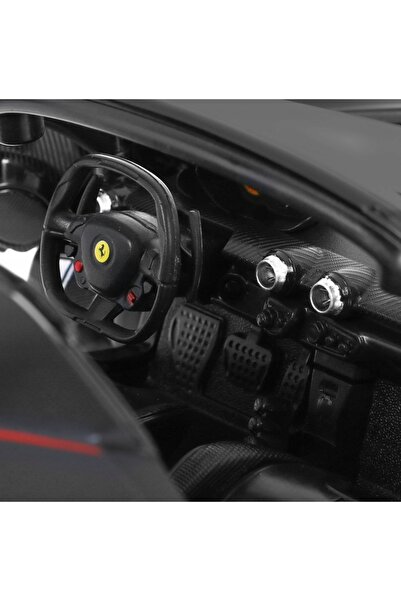 Rastar Ferrari LaFerrari Aperta negru, mașină cu telecomandă la scară 1:14 +
