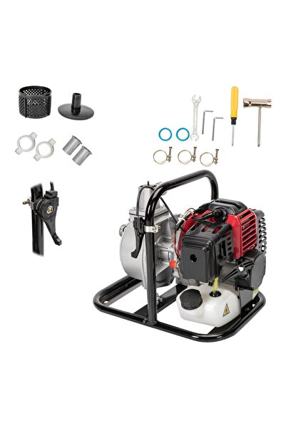 COBI SMART® Motopompa de apa pe benzina, 2 timpi, 1 tol, 2 CP, 8 m³/h -