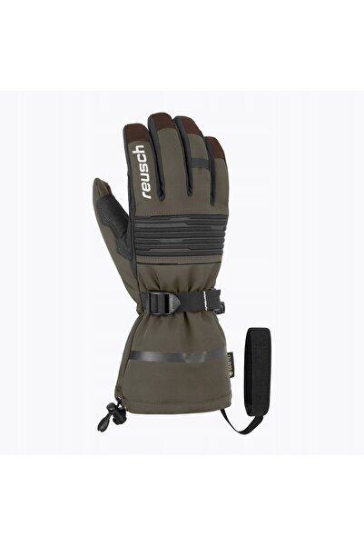 Reusch Mănuși de schi Isidro GTX verde măsliniu ars/maro închis 9.5