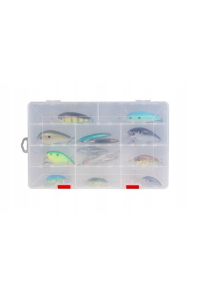 NO BRAND Cutie de pescuit cu compartimente Plano, model PLASV370, 35,6 x 22,9...