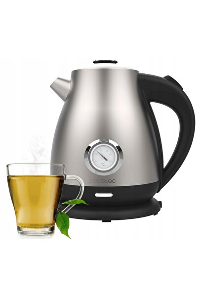 CECOTEC Thermosense 620 Retro Steel 1.7l 2200W Argintiu Fierbător Electric