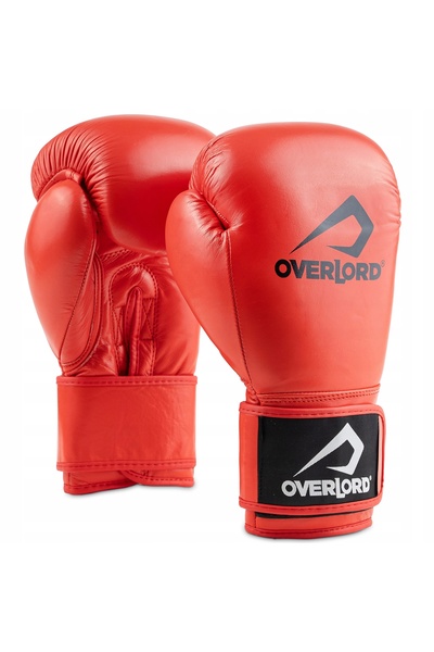 OVERLORD Mănuși de box campion roșii 12oz