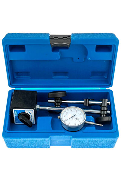 Silver Senzor comparator cu cadran + suport magnetic 0-10mm Zesta