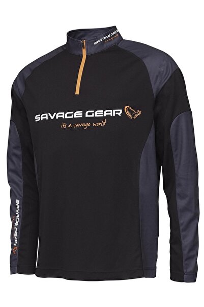 Savage Gear Tricou cu mânecă lungă pentru turneu, mărimea XXL