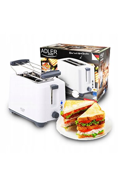 adler PRĂJITOR DE PÂINE ȘI SANDVIȘURI CU 6 NIVELURI, 1000 W, 2 FELII