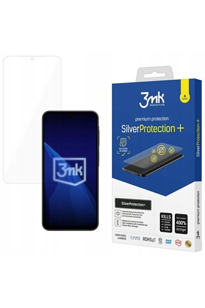 3MK Folie antimicrobiană SilverProtect+ aplicată umedă pentru Samsung Galaxy