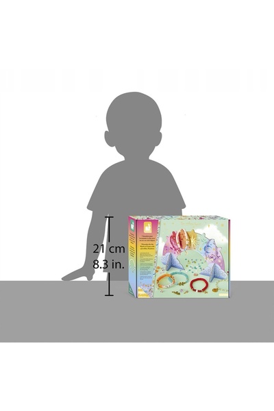 Janod Set pentru confecționarea bijuteriilor cu suport, brățară de zi cu zi 7+