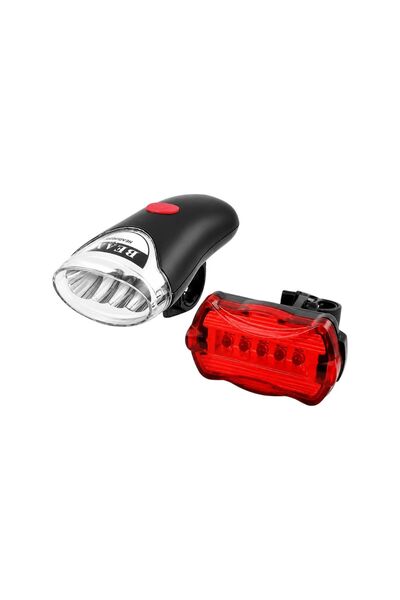 COBI SMART® Set far/stop bicicleta, iluminare LED fata si spate, montaj rapid -