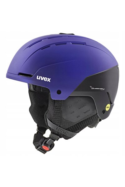 Uvex Cască de schi Stance Mips mov bash/negru mat 51-55 cm