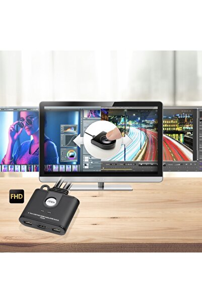 Aten Comutator KVM CS22HF USB HDMI Full HD 2 porturi