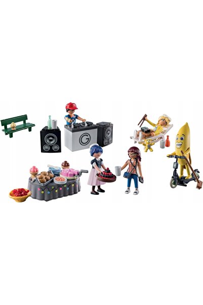 Playmobil CALENDAR DE ADVENT BOMBOANĂ FLUTĂRĂTOARE ȘI PISICA NEAGRĂ MIRACULUM...