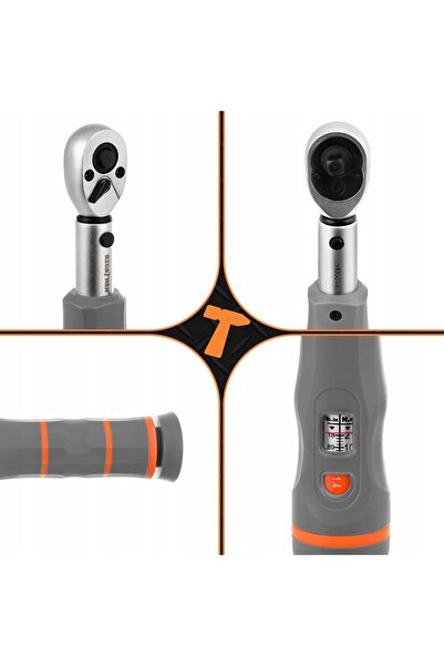 NO BRAND Cheie dinamometrică 1/4 2-26 Nm în cutie + Certificat de calibrare