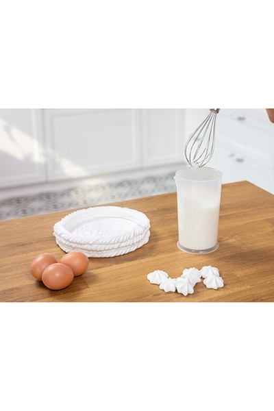 MPM Blender de mână MULTIFUNCȚIONAL, MIXER-MAȘINĂ DE MĂRAT MARE MBL-43 set