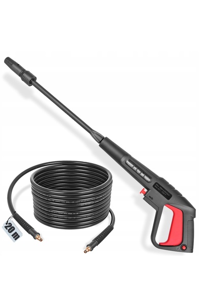 Techkar Furtun de spălare 20m pentru mașina de spălat Black Decker Bosch AQT,...