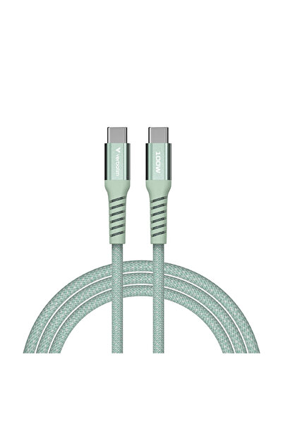 NO BRAND Verbatim Cablu magnetic USB C la USB C 100W pentru sincronizare și î...