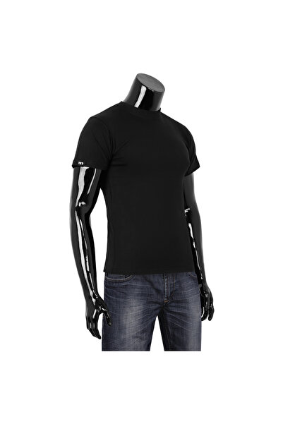 NO BRAND Tricou negru Texar militar L