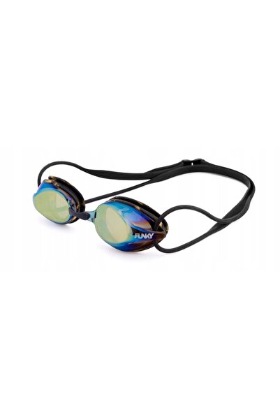 Funky Trunks Ochelari de înot Funky Training Machine Goggles auriu crăpat