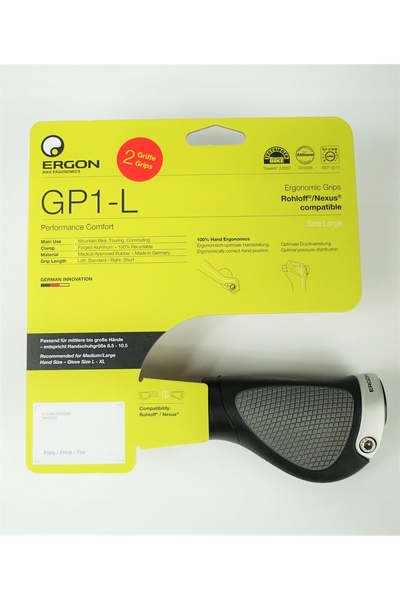 Ergon Manșoane ghidon bicicletă GP1 L Neo ergonomice