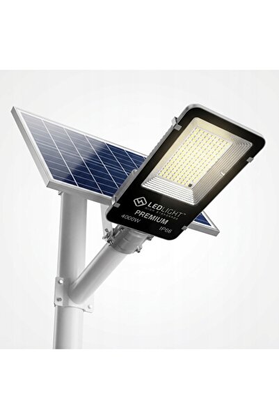 NO BRAND Lampă solară stradală 1648x LED 4000W cu senzor de mișcare + telecom...