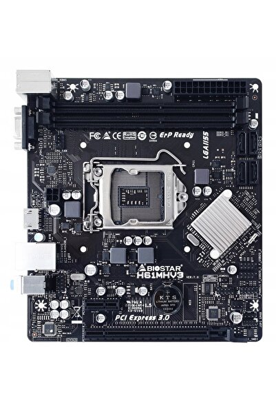 Biostar Placă de bază Micro ATX H61MHV3