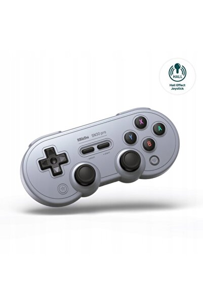 NO BRAND Gamepad wireless Bluetooth 8BitDo SN30 Pro pentru Steam, Windows, Sw...