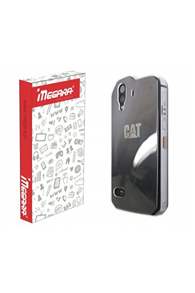 Megara Sticlă securizată cu duritate 9H + Husă din silicon pentru CAT S61