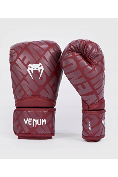 Venum Contender 1.5 XT Mănuși de box vișinii/albe 14 oz