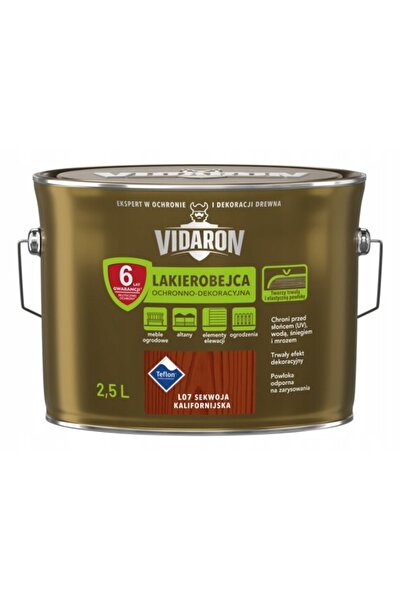 Vidaron LAKIEROBEJCA OCHRONNA 2,5L CALIFORNIA REDWOOD