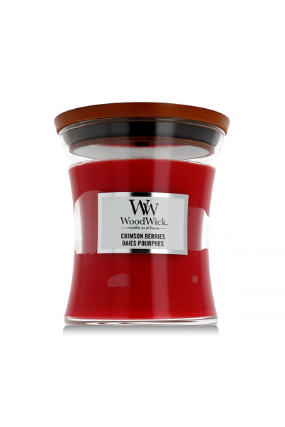 WoodWick Μεσαία Κεριά Κλεψύδρας – Αρωματικό κερί με άρωμα Βυσσινίων, 275 γρ.