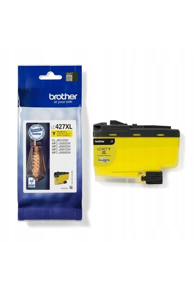 Brother Tusz LC427XLY Galben
