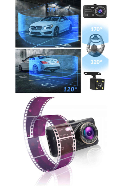 NO BRAND CAMERĂ WIRELESS DE ÎNREGISTRARE VIDEO PENTRU CAROSERIE AUTO, DISPOZI...