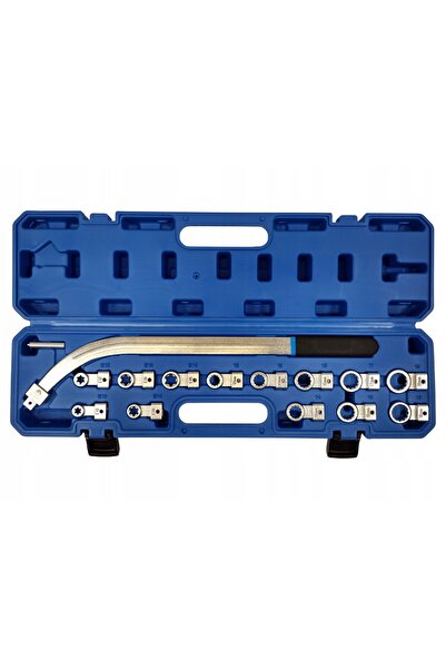 SilverTools SET DE CHEI PENTRU TIRANȚĂTOR DE CUREA PATINE CU ROLE 470 mm 13 c...