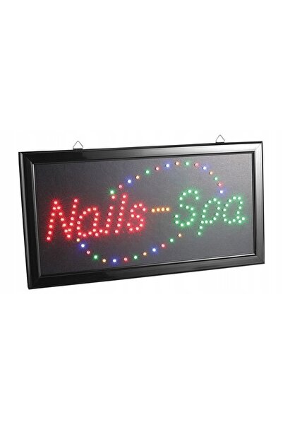 NO BRAND Panou luminos LED SALON SPA PRECOMANDĂ