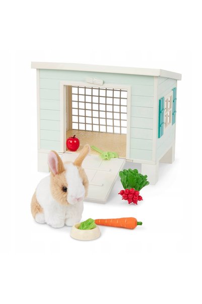 NO BRAND Căsuță cu iepuraș și accesorii Bunny Hutch Playset Our Generation