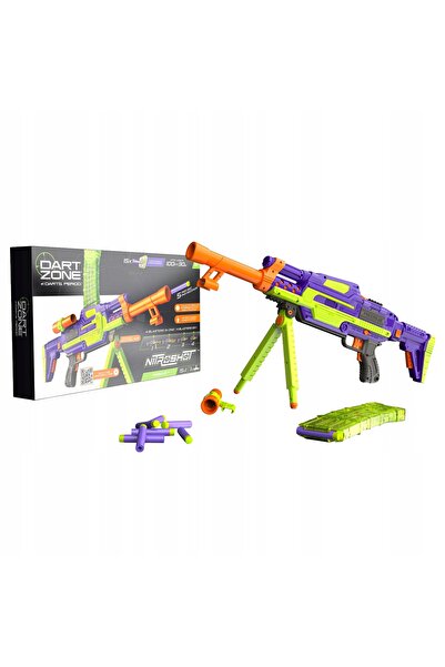 Dart Zone CARABINĂ DE TIP SNIPER NITROSHOT PRIMUS +VIZOR +SPOLĂ 4 ÎN 1 AUTOMATĂ