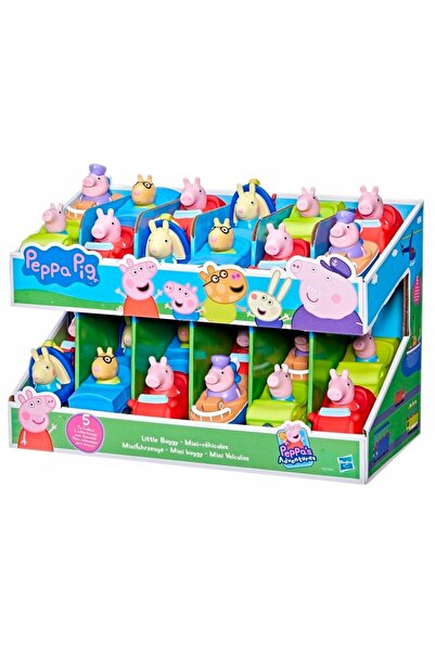 Hasbro Figurine Peppa Pig George cu vehicul de 8 cm