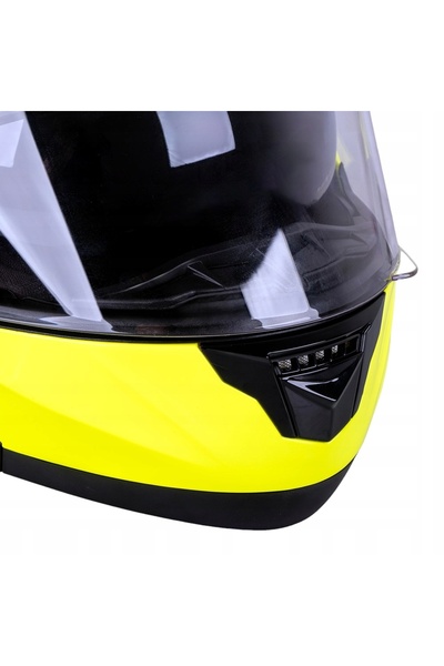 NO BRAND Cască de motocicletă cu protecție pentru maxilar W-TEC CULLO cu vizi...
