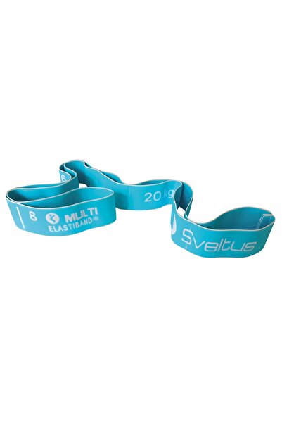 Sveltus Cauciuc gimnastic multicolor albastru 20 kg